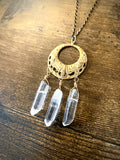 Priestess Necklace (Quartz)