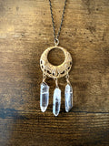 Priestess Necklace (Quartz)
