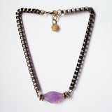 Amethyst Nugget Necklace