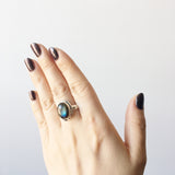 Sterling Silver Labradorite Ring
