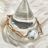 Agate Geometric Bracelet