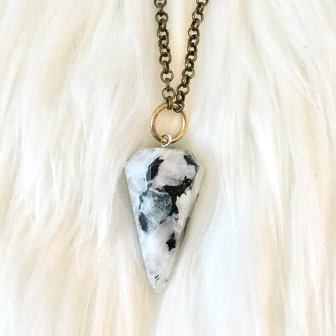 Moonstone Pendulum necklace