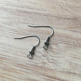 Chrysocolla drop earrings