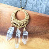 Priestess Necklace (Quartz)