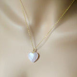 Rose Quartz Heart Pendant