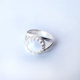 Sterling Silver Moonstone Ring