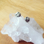 Pyrite cube Earrings