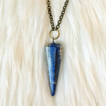 Lapis Lazuli Pendulum Necklace