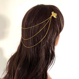 Gold Leaf Hairchain