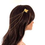 Gold Leaf Hairchain