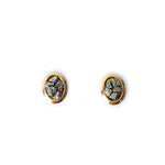 Pyrite Earrings (oval)